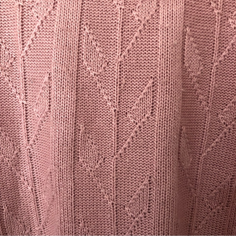 Alfred Dunner Blush Short Sleeve Sweater - Picture 5 of 6